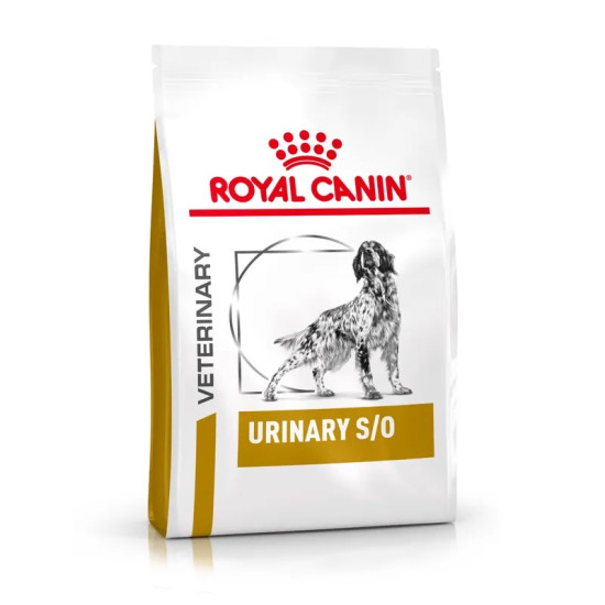 Royal Canin Veterinary Canine Urinary S/O – Hrană Uscată Dietetică pentru Câini cu Probleme Urinare , 2 kg